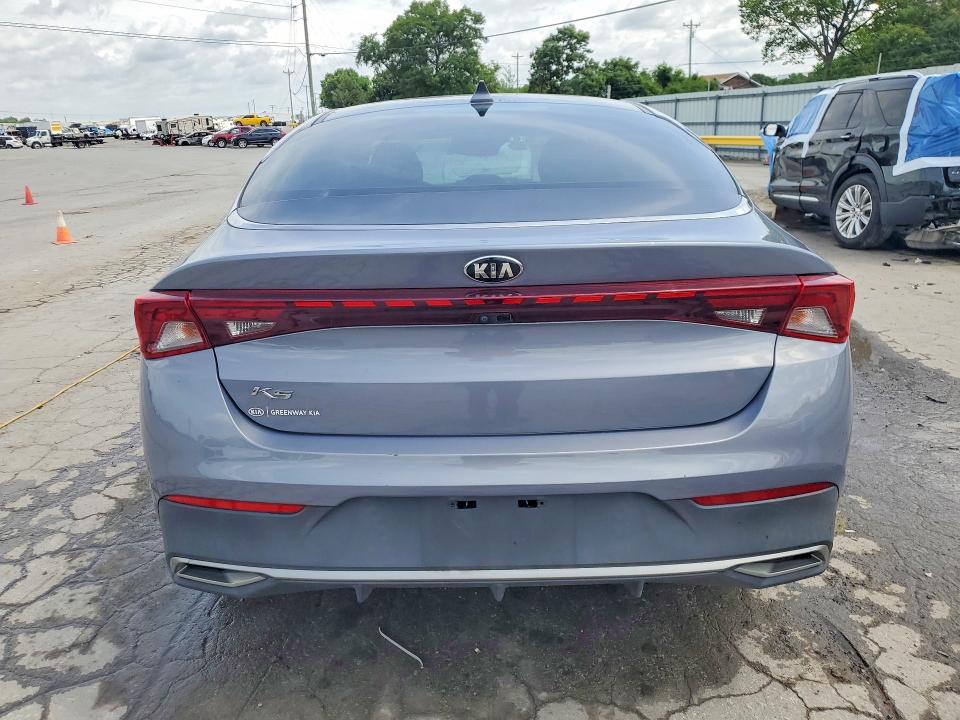 2021 Kia K5 VIN 5XXG24J2XMG021037 COPART salvage auction — FRONT END, Tn - Salvage Certificate, sold $3,550 on 2026-07-27 (photo 6)