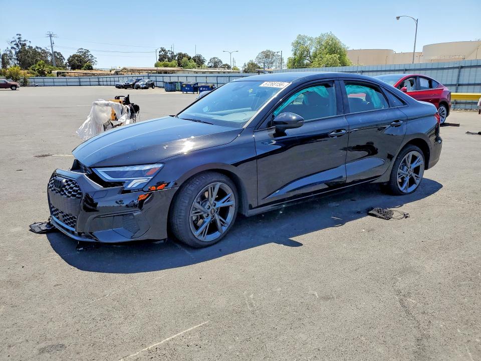 2024 Audi VIN WAUGUDGY6RA137633 COPART salvage auction — FRONT END, Ca - Salvage Certificate, sold $6,200 on 2026-07-06 (photo 1)