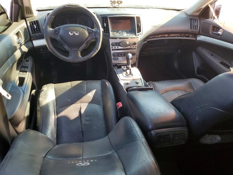 2013 Infiniti G37 VIN JN1CV6AP7DM726114 COPART salvage auction — REAR END, NV - SALVAGE TITLE, sold $150 on 2026-07-23 (photo 8)