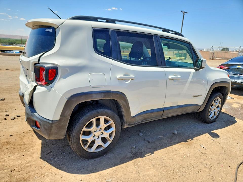 2017 Jeep Renegade VIN ZACCJBBB9HPF98986 COPART salvage auction — REAR END, Nm - Cert Of Title-Salvage, sold $525 on 2026-07-13 (photo 3)