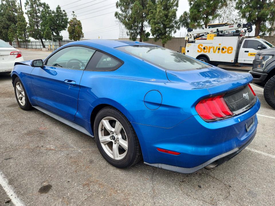2019 Ford Mustang VIN 1FA6P8TH6K5118913 COPART salvage auction — FRONT END, Ca - Salvage Certificate, sold $4,900 on 2026-07-02 (photo 2)
