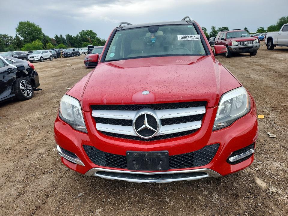 2014 Mercedes-benz Glk-klasse VIN WDCGG8JB7EG284874 COPART salvage auction — REAR END, Il - Salvage Certificate, sold $1,950 on 2026-07-28 (photo 5)