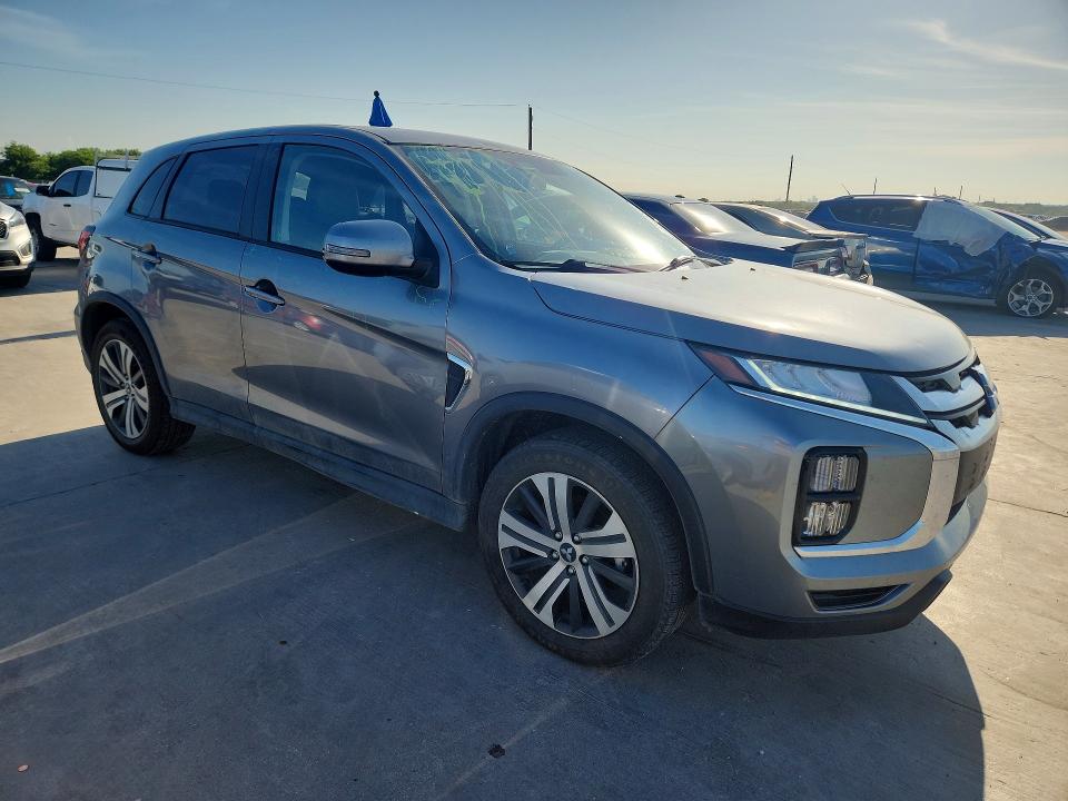 2024 Mitsubishi VIN JA4ARUAU7RU008468 COPART salvage auction — HAIL, Tx - Salvage Vehicle Title, sold $5,300 on 2026-07-13 (photo 4)