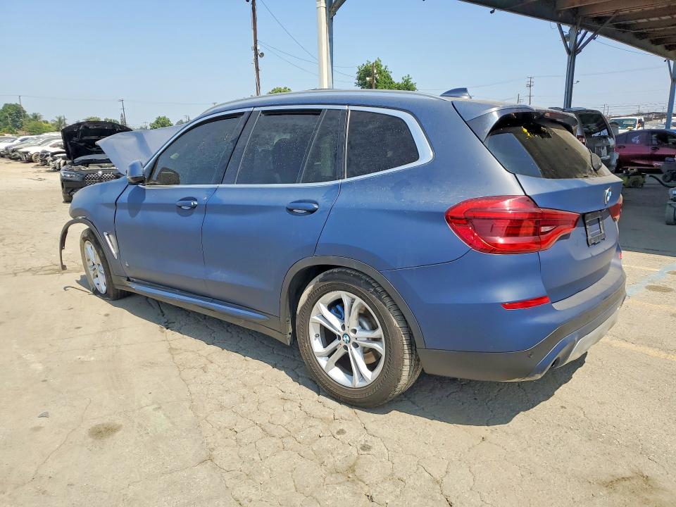 2020 BMW X3 VIN 5UXTY3C04LLU70178 COPART salvage auction — FRONT END, Ca - Salvage Certificate, sold $1,500 on 2026-07-27 (photo 2)