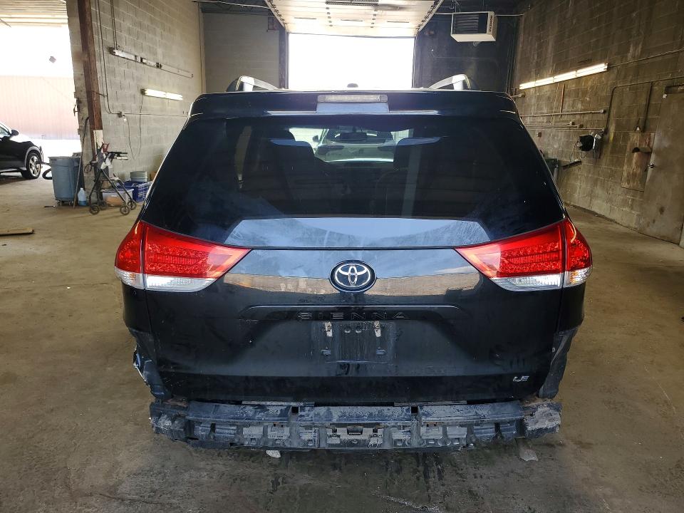 2014 Toyota Sienna VIN 5TDKK3DC5ES405669 COPART salvage auction — FRONT END, Ny - Mv-907A Salvage Certificate, sold $1,550 on 2026-07-13 (photo 6)