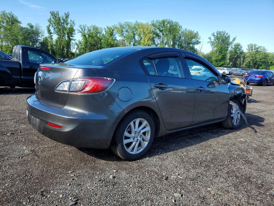 2012 Mazda 3 VIN JM1BL1VG8C1506976 COPART salvage auction — FRONT END, CT - CERT OF TITLE-SALVAGE, sold $475 on 2026-07-02 (photo 3)