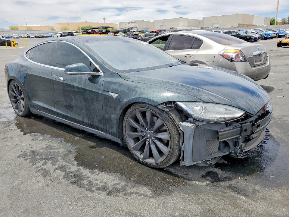 2013 Tesla Model s VIN 5YJSA1CP9DFP19579 COPART salvage auction — FRONT END, NV - CERTIFICATE OF TITLE, sold $2,600 on 2026-07-16 (photo 4)