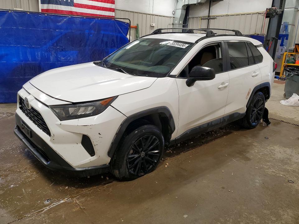 2020 Toyota Rav 4 VIN 2T3H1RFV6LC050426 COPART salvage auction — FRONT END, Wy - Cert Of Title-Salvage, sold $9,700 on 2026-07-29 (photo 1)