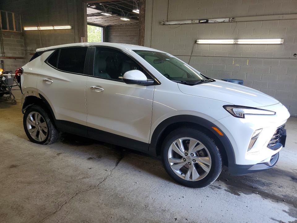 2024 Buick Encore VIN KL4AMCSL9RB156423 COPART salvage auction — REAR END, Ny - Mv-907A Salvage Certificate, sold $3,150 on 2026-07-27 (photo 4)