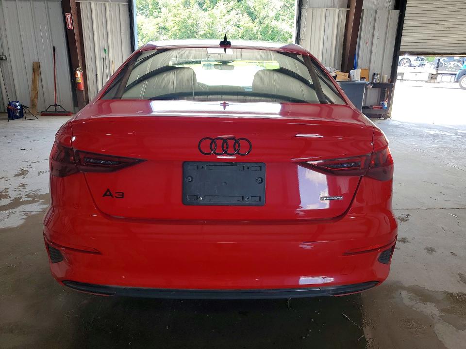 2022 Audi A3 VIN WAUGUDGY4NA105581 COPART salvage auction — FRONT END, Pa - Certificate Of Salvage, sold $10,700 on 2026-07-08 (photo 6)