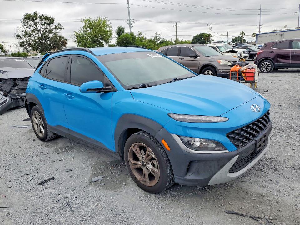 2022 Hyundai VIN KM8K62AB9NU765173 COPART salvage auction — REAR END, Fl - Certificate Of Destruction, sold $2,800 on 2026-07-14 (photo 4)