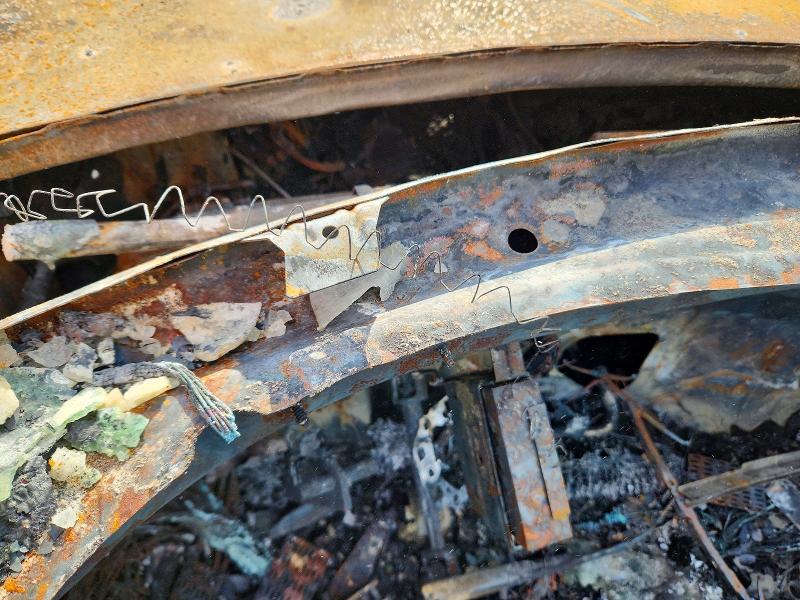 2012 Mini Cooper VIN WMWSV3C59CTY16627 COPART salvage auction — BURN, AL - CERT OF TITLE-PARTS ONLY SALVG, sold $225 on 2026-07-20 (photo 9)