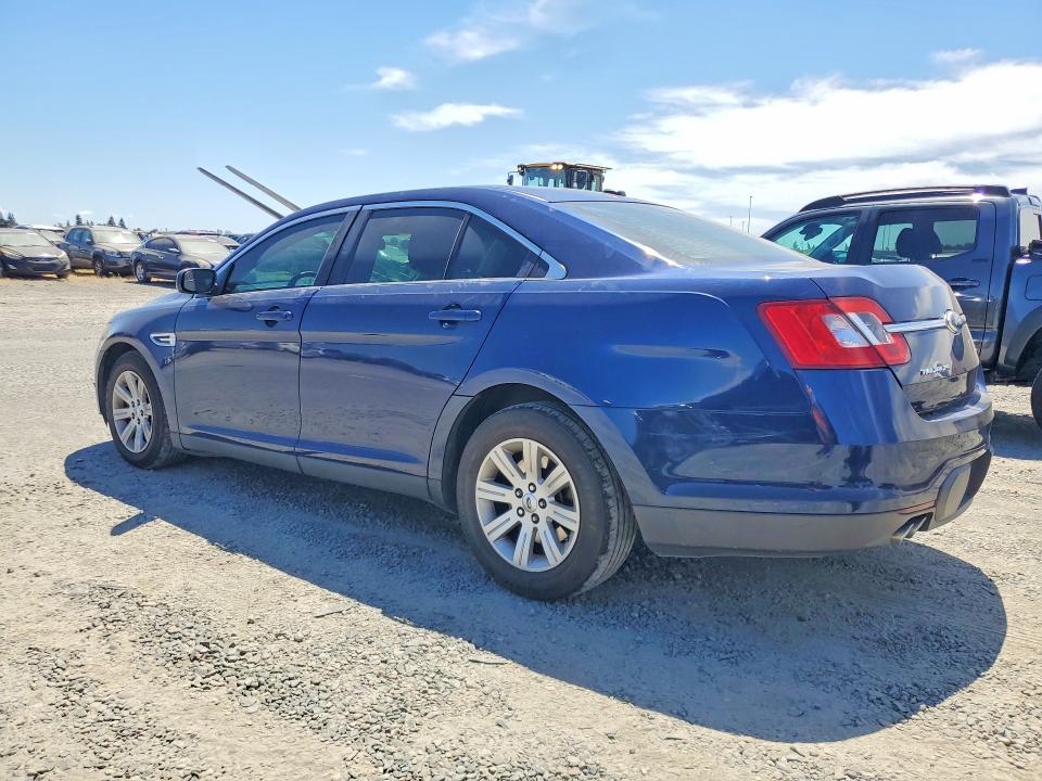 2012 Ford Taurus VIN 1FAHP2DW2CG124152 COPART salvage auction — FRONT END, Ca - Salvage Certificate, sold $200 on 2026-07-09 (photo 2)