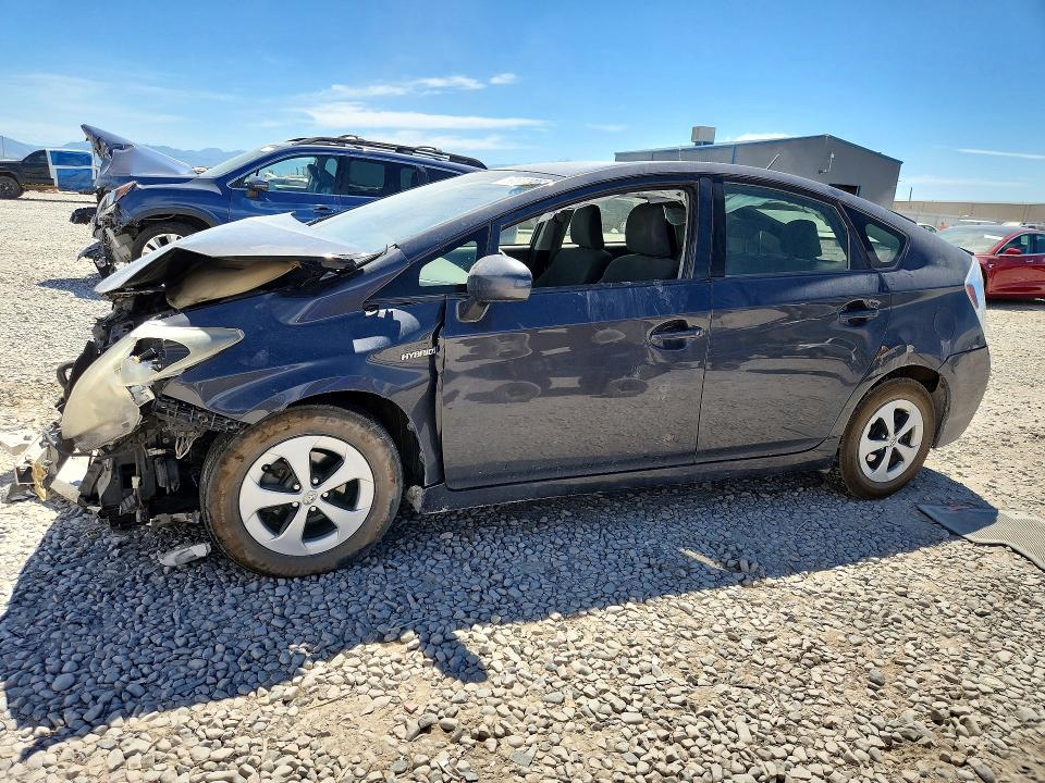 2013 Toyota Prius VIN JTDKN3DU4D1669557 COPART salvage auction — FRONT END, Ut - Salvage Certificate, sold $200 on 2026-07-10 (photo 1)