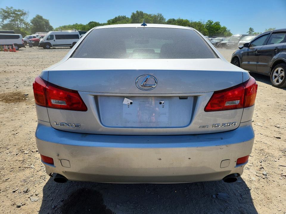 2007 Lexus Is 250 VIN JTHCK262372011521 COPART salvage auction — FRONT END, Md - Cert Of Salvage > 75% Damage, sold $1,300 on 2026-07-28 (photo 6)
