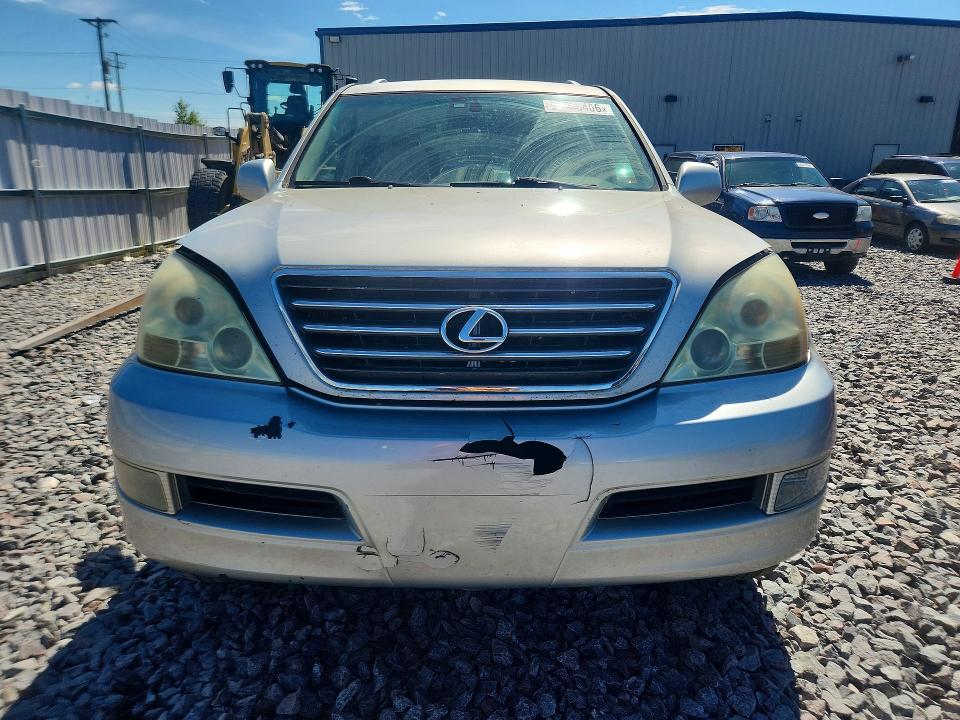 2004 Lexus Gx 470 VIN JTJBT20X040060162 COPART salvage auction — FRONT END, Mi - Certificate Of Title, sold $1,150 on 2026-07-08 (photo 5)