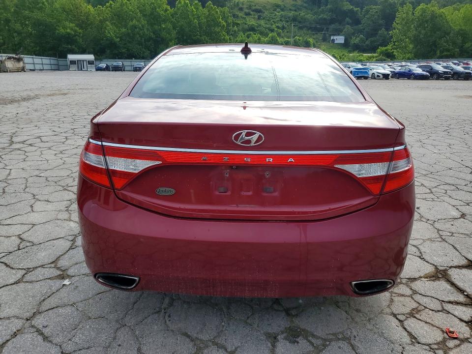2014 Hyundai Azera VIN KMHFG4JG6EA351601 COPART salvage auction — FRONT END, Wv - Salvage Certificate, sold $625 on 2026-07-09 (photo 6)