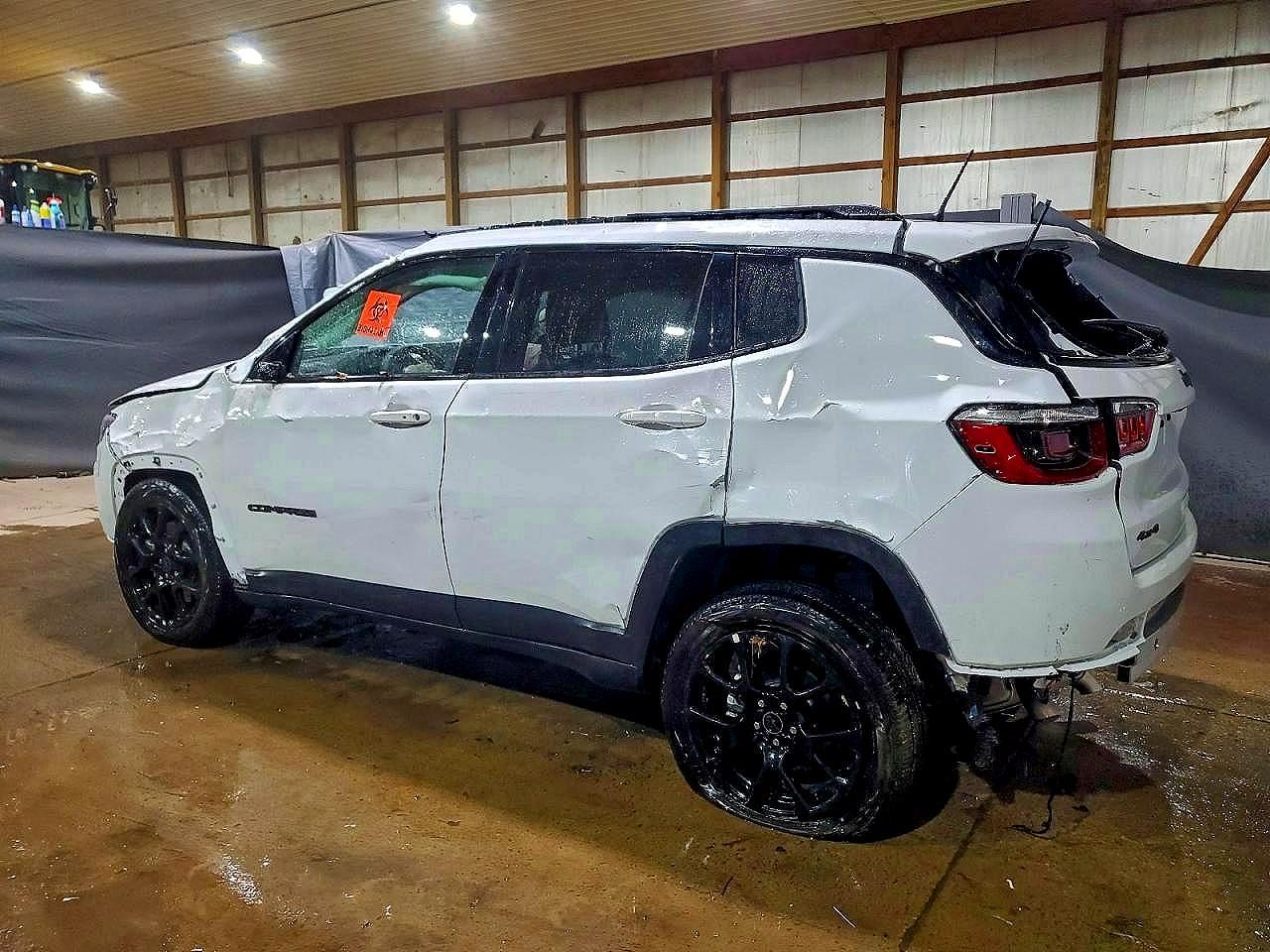 2025 Jeep Compass VIN 3C4NJDBN7ST617713 COPART salvage auction — Rollover, FL - CERT OF TITLE SLVG REBUILDABLE (P), sold $3,250 on 2026-07-30 (photo 2)