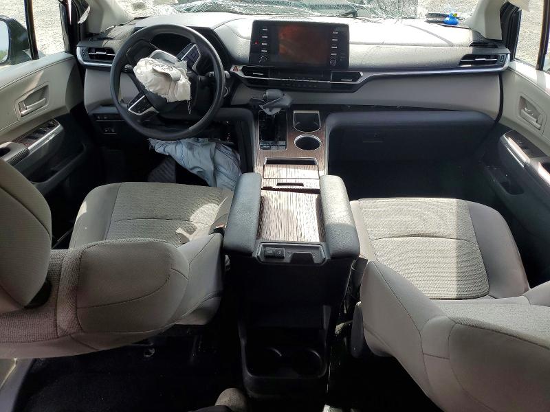 2021 Toyota Sienna VIN 5TDKSKFC4MS011912 COPART salvage auction — FRONT END, Ny - Mv-907A Salvage Certificate, sold $4,200 on 2026-07-20 (photo 8)