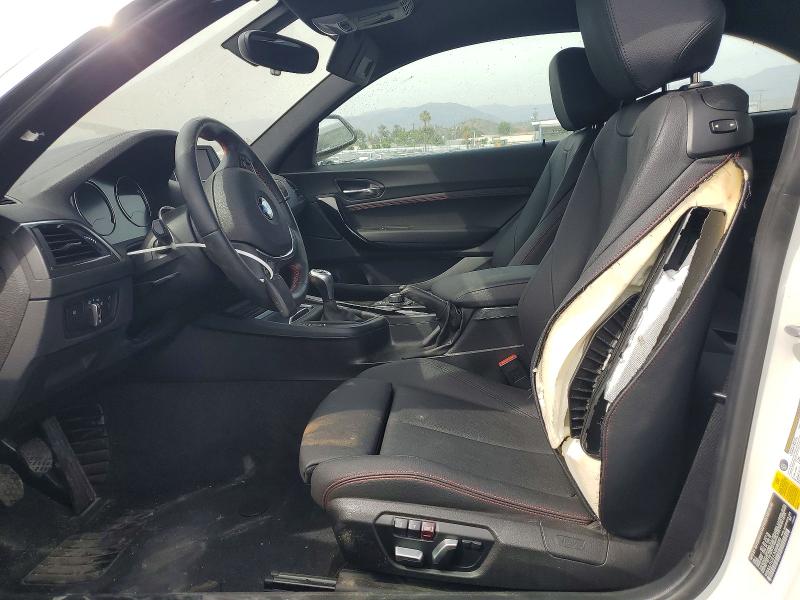 2018 BMW 2er VIN WBA2J1C57JVB98549 COPART salvage auction — FRONT END, Ca - Salvage Certificate, sold $2,850 on 2026-07-06 (photo 7)