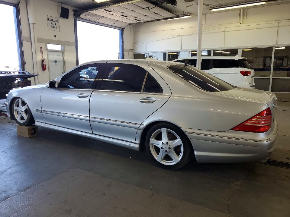 2004 Mercedes-benz S class VIN WDBNG75J54A403594 COPART salvage auction — MECHANICAL, Or - Certificate Of Title, sold $1,800 on 2026-07-10 (photo 2)