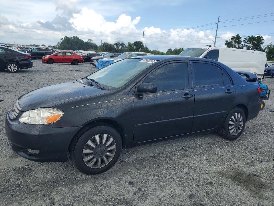 2003 Toyota Corolla VIN JTDBR32E030044562 COPART salvage auction — REAR END, Fl - Certificate Of Destruction, sold $650 on 2026-07-28 (photo 1)