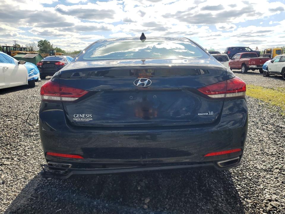2015 Hyundai Genesis VIN KMHGN4JEXFU019055 COPART salvage auction — FRONT END, NJ - CERT OF TITLE-SALVAGE, sold $2,150 on 2026-07-28 (photo 6)