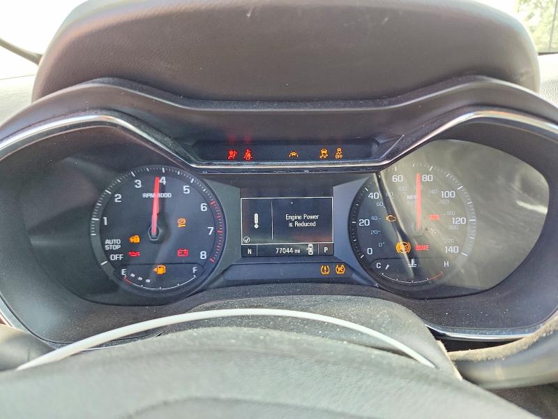 2022 Chevrolet VIN KL79MPSL4NB076955 COPART salvage auction — FRONT END, OH - CERT OF TITLE-SALVAGE, sold $3,400 on 2026-07-27 (photo 9)