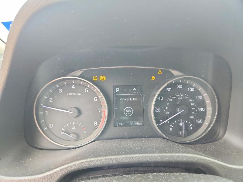 2017 Hyundai VIN KMHD84LF6HU333143 COPART salvage auction — REAR END, Tx - Salvage Vehicle Title, sold $90 on 2026-07-23 (photo 9)