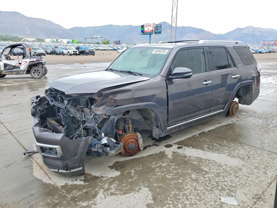 2017 Toyota 4runner VIN JTEBU5JR8H5435592 COPART salvage auction — FRONT END, UT - CERTIFICATE OF TITLE, sold $5,400 on 2026-07-23 (photo 1)