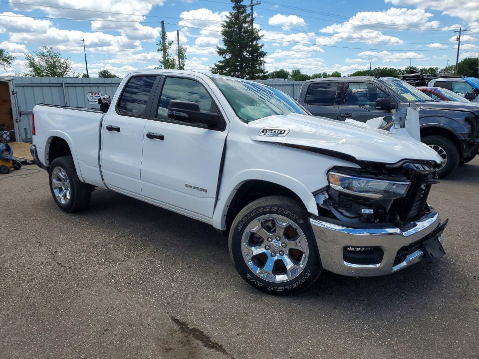 2025 Ram VIN 1C6RRFBG8SN654218 COPART salvage auction — FRONT END, Wi - Cert Of Title-Salvage Vehicle (P), sold $9,600 on 2026-07-30 (photo 4)