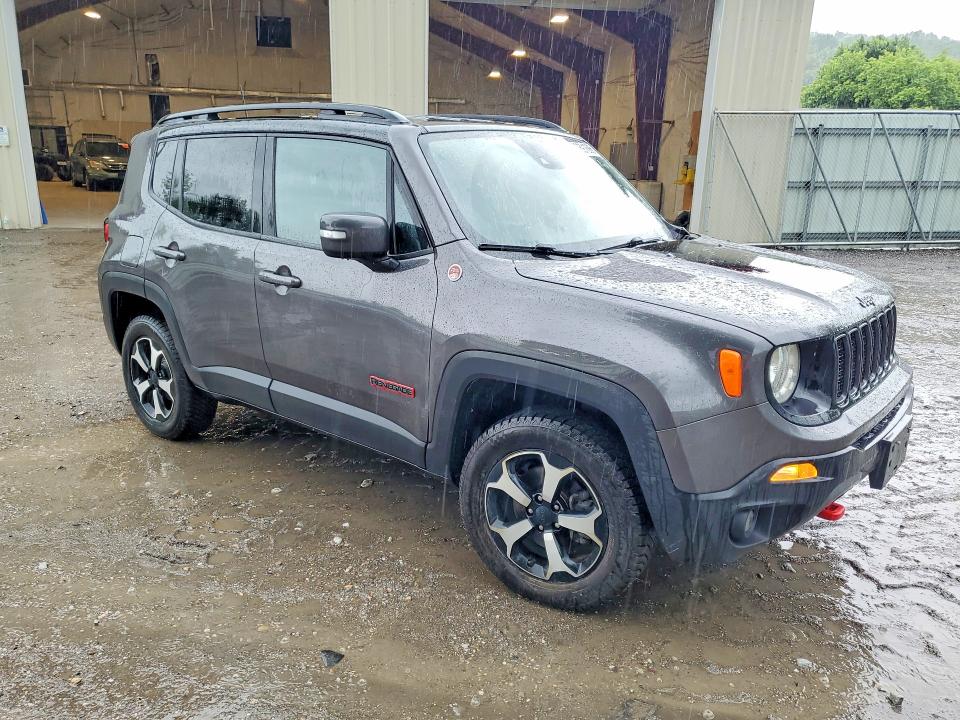 2021 Jeep VIN ZACNJDC13MPN30569 COPART salvage auction — FRONT END, Vt - Cert Of Title-Salvage Vehicle, sold $4,650 on 2026-08-10 (photo 4)