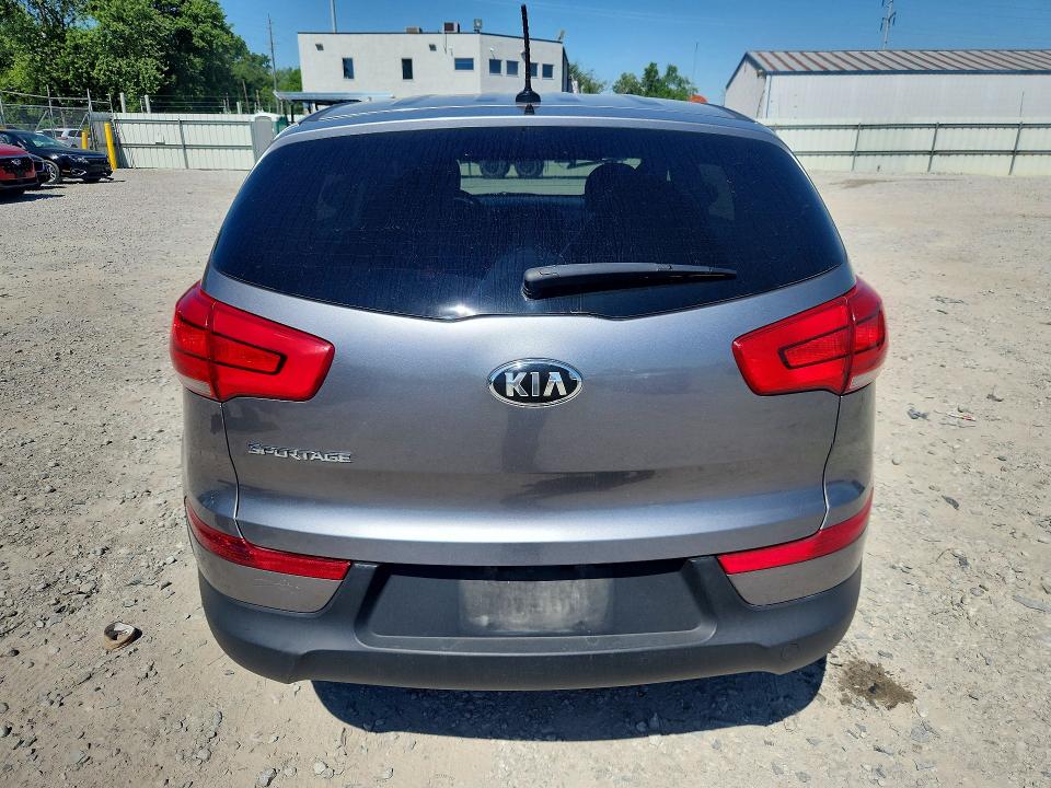 2016 Kia Sportage VIN KNDPBCAC9G7827855 COPART salvage auction — FRONT END, OH - CERT OF TITLE-SALVAGE, sold $1,700 on 2026-07-31 (photo 6)