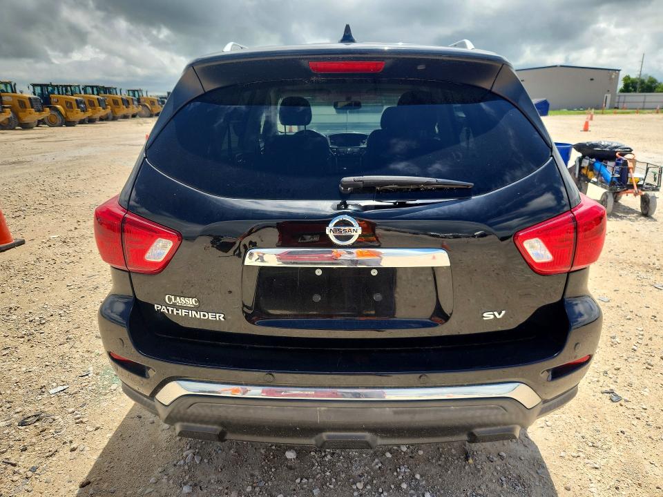 2019 Nissan Pathfinder VIN 5N1DR2MN9KC593007 COPART salvage auction — FRONT END, TX - SALVAGE VEHICLE TITLE, sold $2,600 on 2026-07-02 (photo 6)