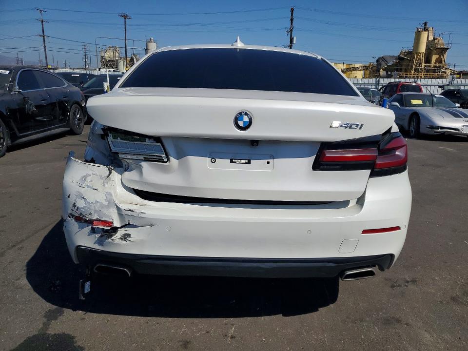 2022 BMW VIN WBA53BJ06NWX49426 COPART salvage auction — FRONT END, Ca - Salvage Certificate, sold $9,500 on 2026-07-22 (photo 6)