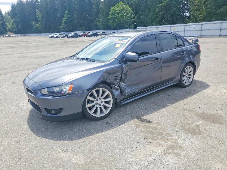 2009 Mitsubishi Lancer VIN JA3AU86W59U010840 COPART salvage auction — FRONT END, Wa - Bill Of Sale, sold $200 on 2026-07-27 (photo 1)