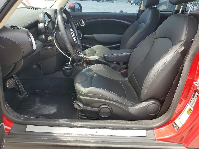 2012 Mini Cooper VIN WMWZG3C51CTY38050 COPART salvage auction — REAR END, Fl - Cert Of Title Slvg Rebuildable, sold $850 on 2026-07-06 (photo 7)