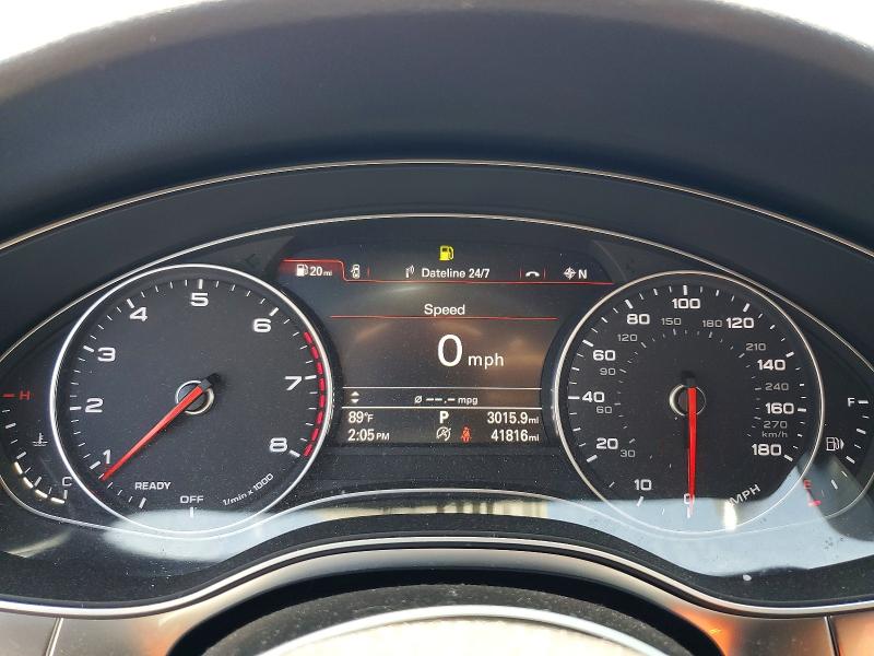 2017 Audi A6 VIN WAUF2AFC6HN013889 COPART salvage auction — SIDE, Ca - Salvage Certificate, sold $4,250 on 2026-07-10 (photo 9)