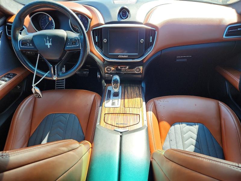 2016 Maserati Ghibli VIN ZAM57RTA2G1187980 COPART salvage auction — MECHANICAL, ON - PERMIT NO BRAND - UNFIT, sold $3,400 on 2026-07-16 (photo 8)