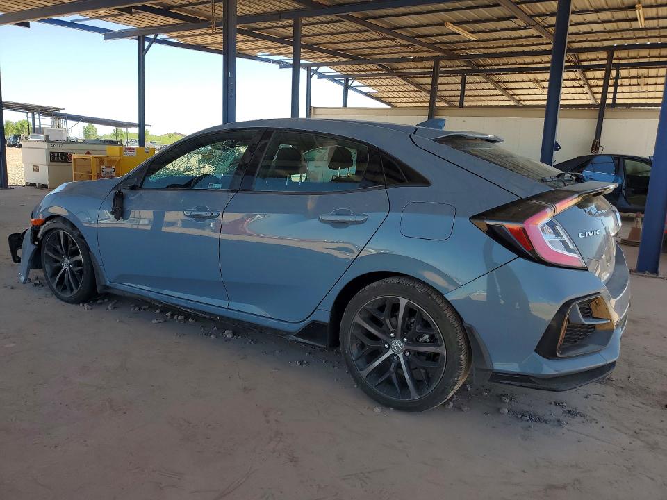 2021 Honda VIN SHHFK7H46MU225937 COPART salvage auction — FRONT END, Az - Cert Of Title - Salvage, sold $6,100 on 2026-07-09 (photo 2)