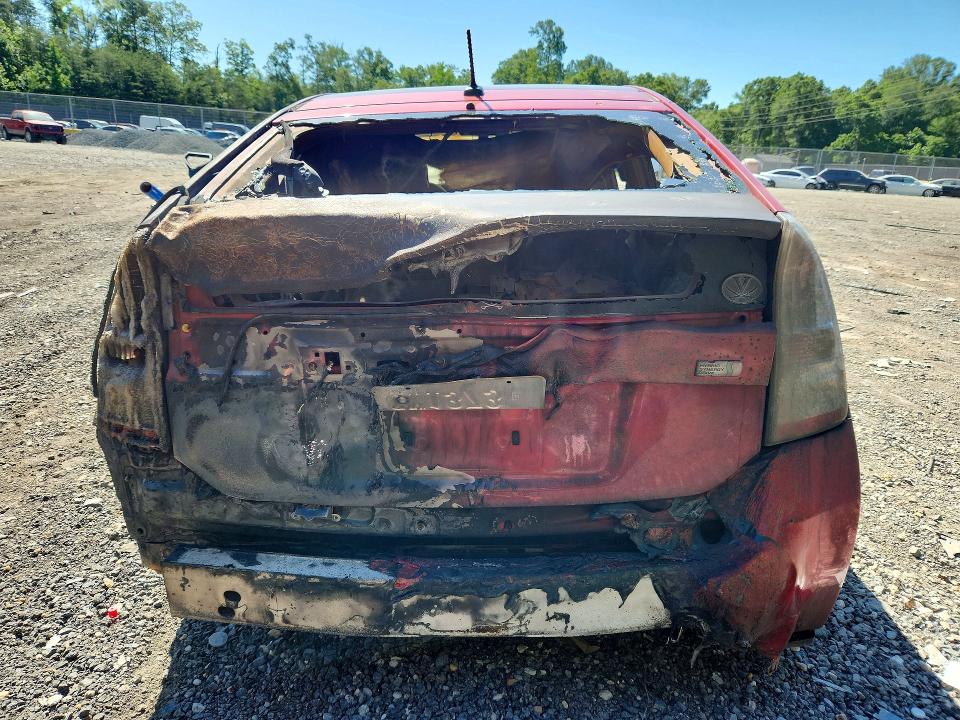 2010 Toyota Prius VIN JTDKN3DU0A0028892 COPART salvage auction — Burn Interior, Md - Cert Of Salvage > 75% Damage, sold $200 on 2026-07-10 (photo 6)