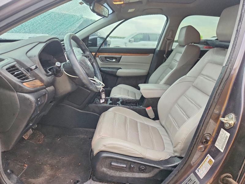2017 Honda Cr-v VIN 7FARW1H83HE021979 COPART salvage auction — FRONT END, Tx - Salvage Vehicle Title, sold $7,300 on 2026-07-30 (photo 7)