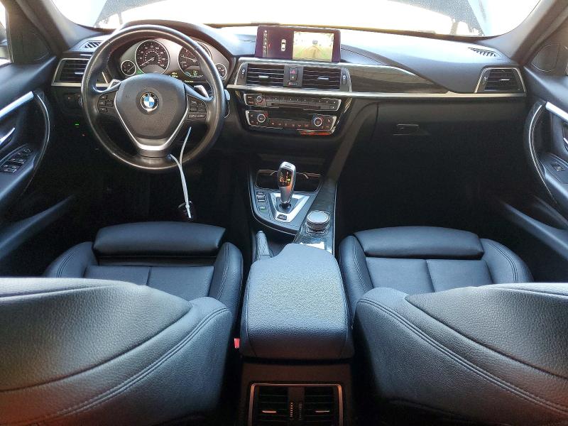 2018 BMW 3er VIN WBA8E1C59JA178631 COPART salvage auction — FRONT END, Ca - Salvage Certificate, sold $3,650 on 2026-07-16 (photo 8)