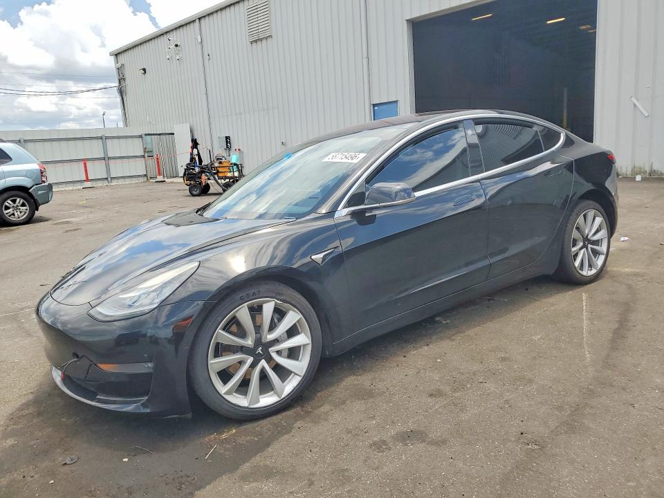 2018 Tesla Model 3 VIN 5YJ3E1EA3JF175884 COPART salvage auction — FRONT END, Fl - Cert Of Title Slvg Rebuildable, sold $3,550 on 2026-08-03 (photo 1)