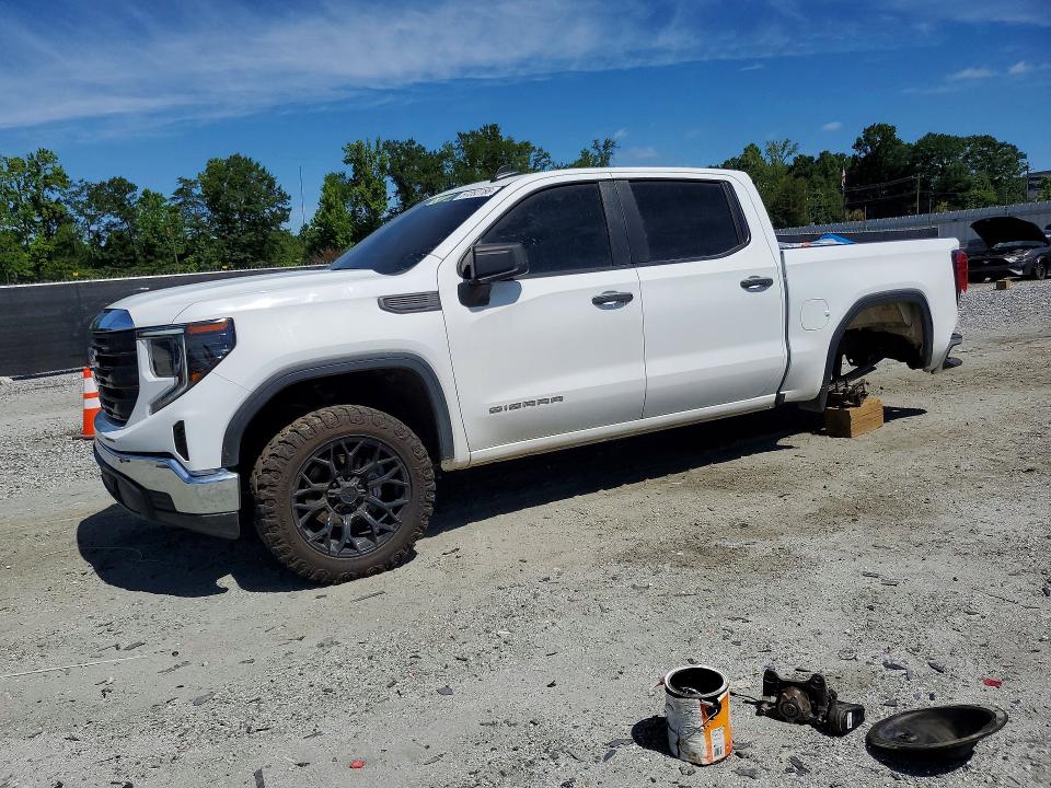 2024 Gmc SIERRA VIN 1GTPHAED2RZ345550 COPART salvage auction — SIDE, Ga - Certificate Of Title, sold $16,300 on 2026-07-29 (photo 1)