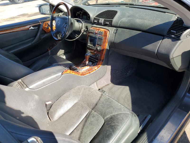 2002 Mercedes-benz Cl-klasse VIN WDBPJ75J72A029657 COPART salvage auction — FRONT END, Nv - Salvage Title, sold $125 on 2026-07-07 (photo 8)