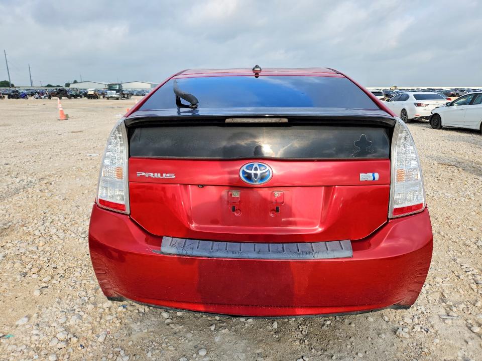 2011 Toyota Prius VIN JTDKN3DUXB1391681 COPART salvage auction — FRONT END, Tx - Salvage Vehicle Title, sold $900 on 2026-07-02 (photo 6)