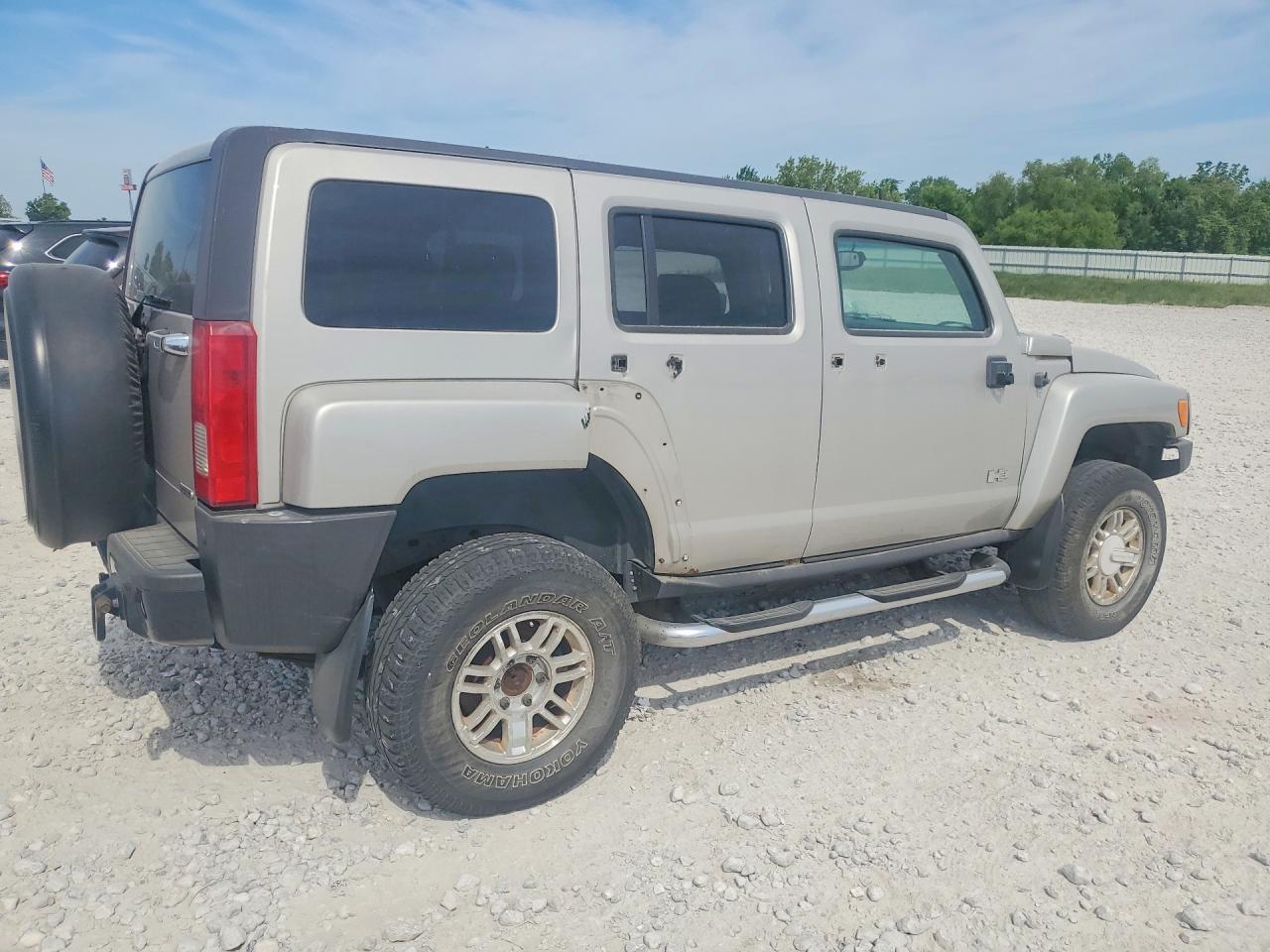 2007 Hummer H3 VIN 5GTDN13E778234768 COPART salvage auction — Front End, MI - CERTIFICATE OF TITLE, sold $600 on 2026-07-02 (photo 3)