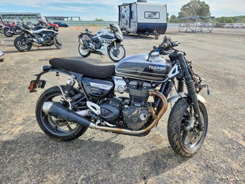 2020 Triumph motorcycle Speed twin VIN SMTD54HF4LTAD8689 COPART salvage auction — FRONT END, WI - JUNKED VEHICLE BILL OF SALE, sold $325 on 2026-07-23 (photo 1)
