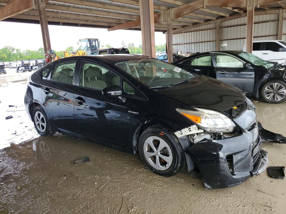 2015 Toyota Prius VIN JTDKN3DU8F0427282 COPART salvage auction — FRONT END, Tx - Salvage Vehicle Title, sold $1,300 on 2026-07-21 (photo 4)